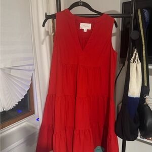 Tuckernuck Pomander Place Scarlet Dress - never worn